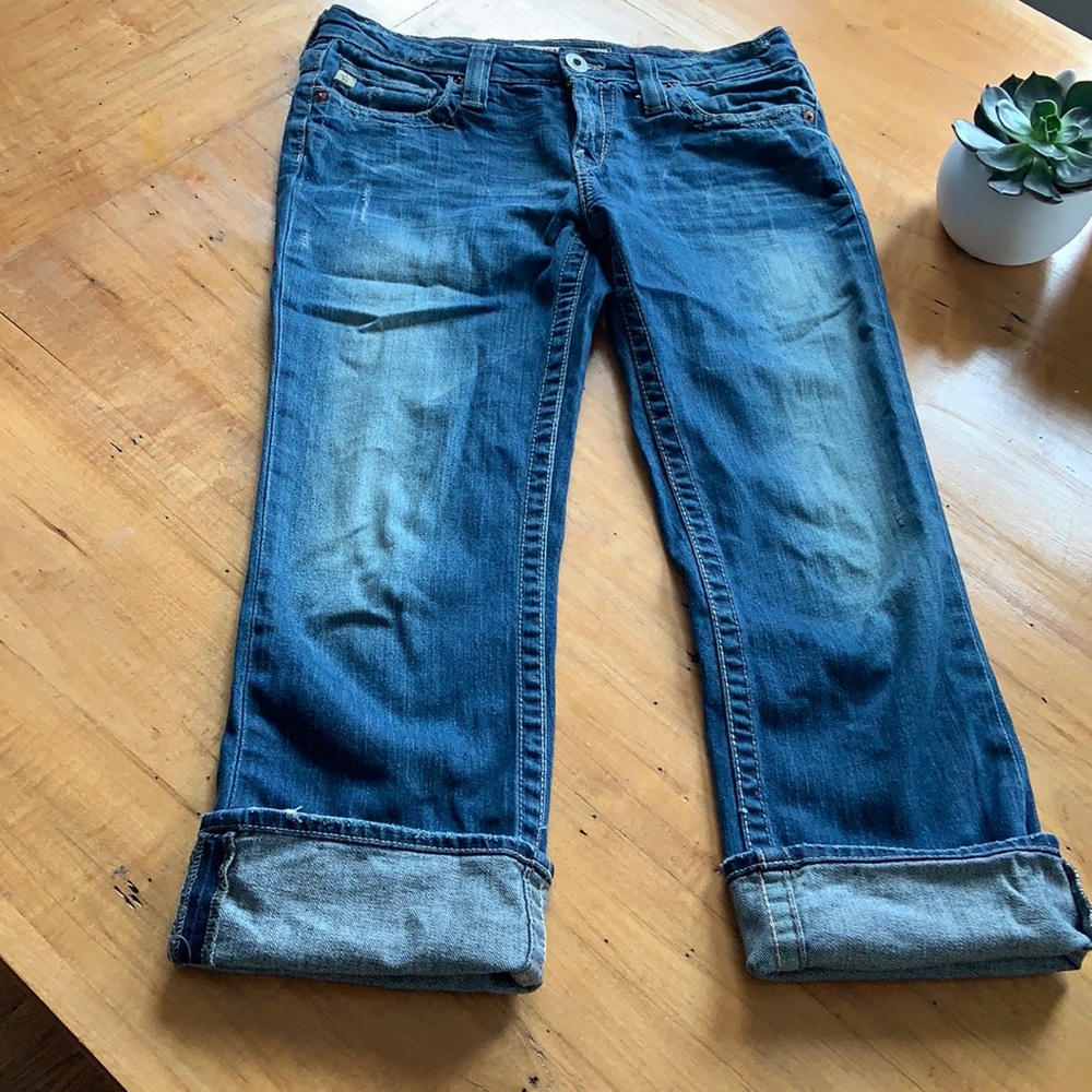❤️ relaxed fit jean capris